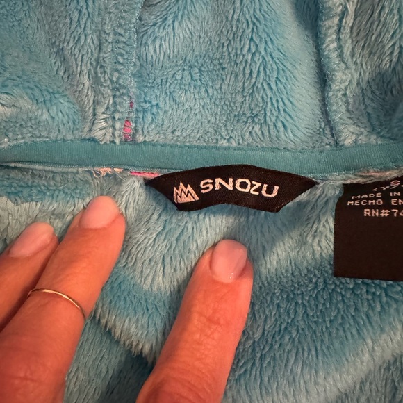 Snozu Girls Softshell Plaid Winter Jacket – Size S (7/8) – Fleece Lining - Picture 4 of 8